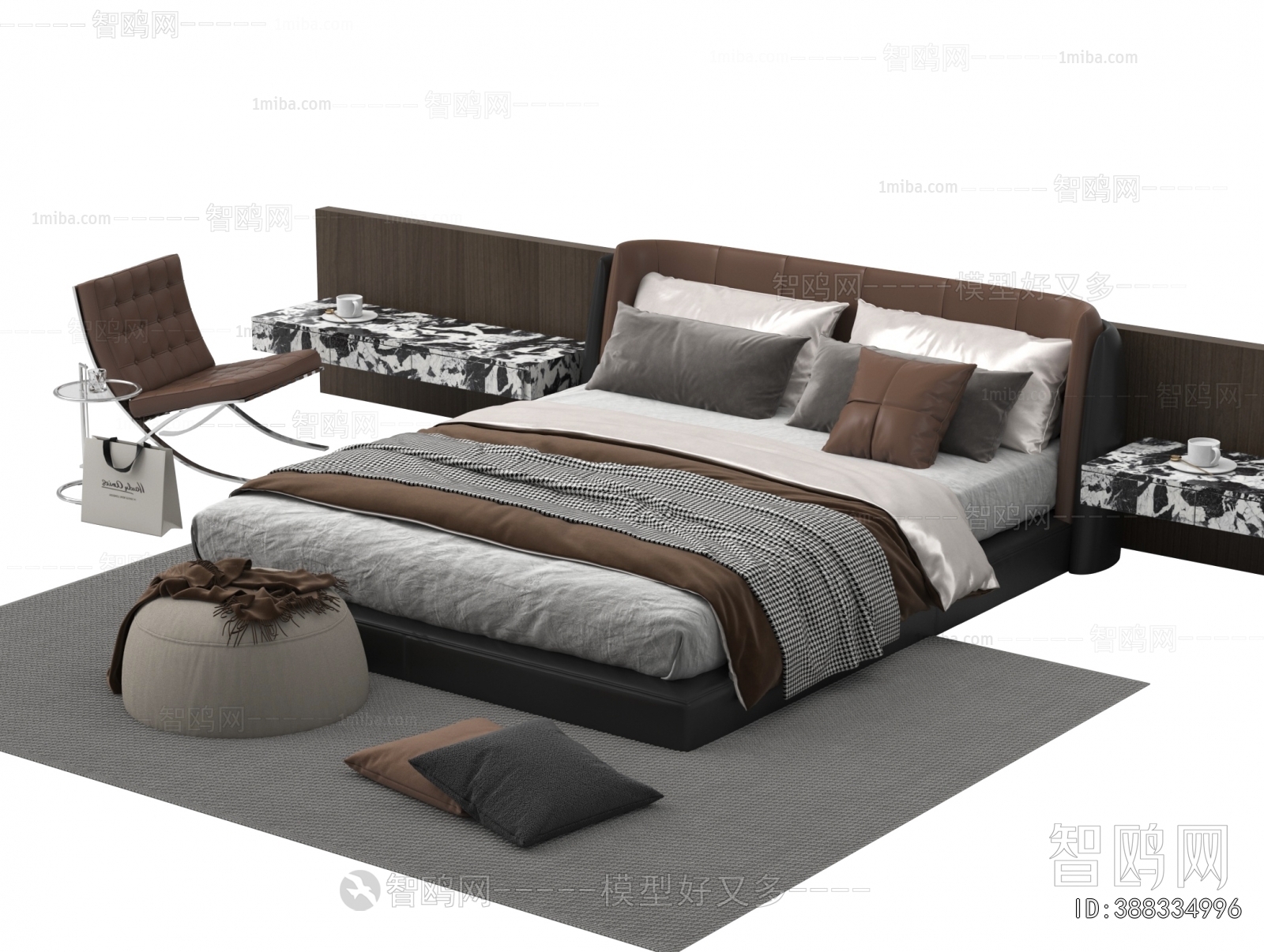 Modern Double Bed