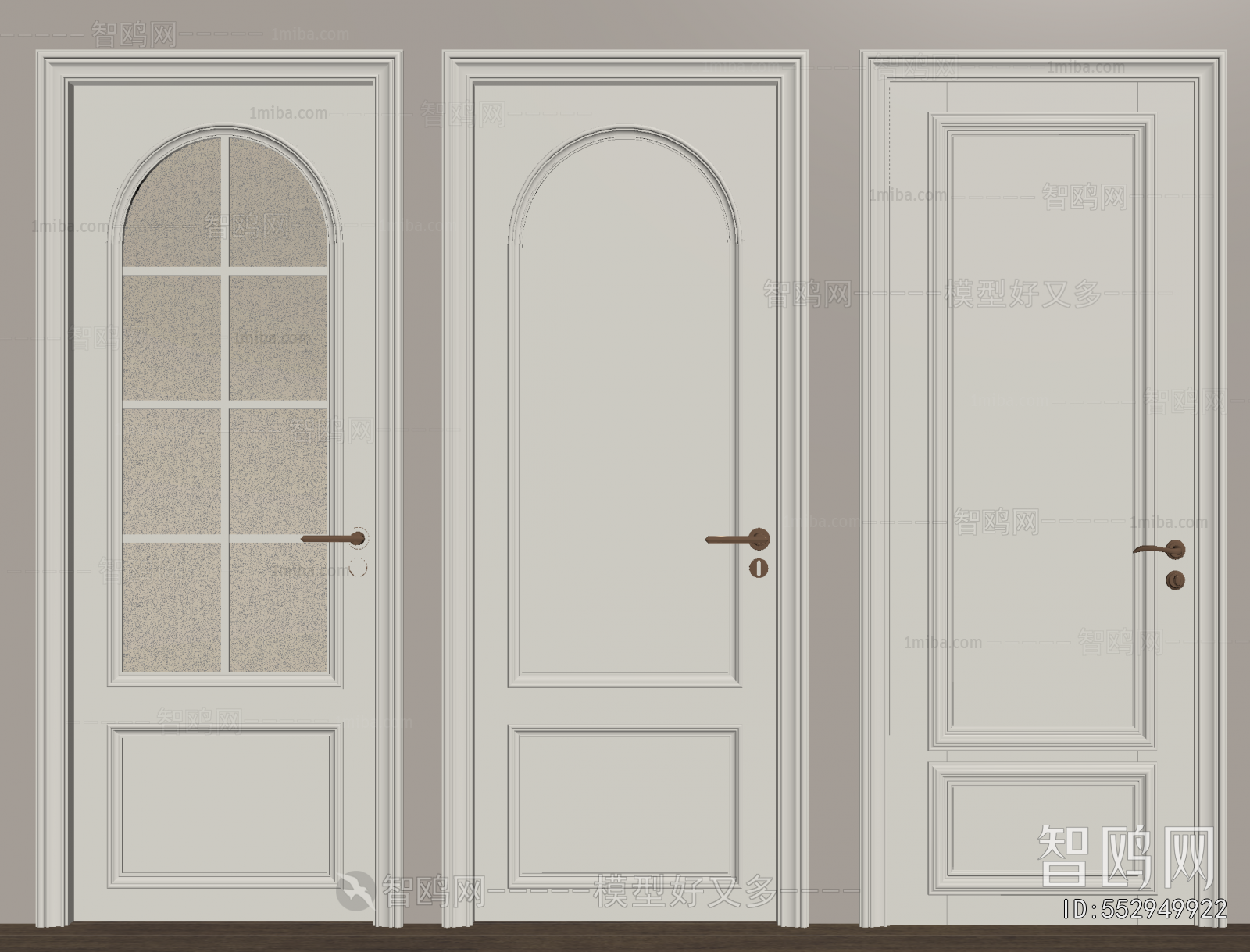 French Style Single Door