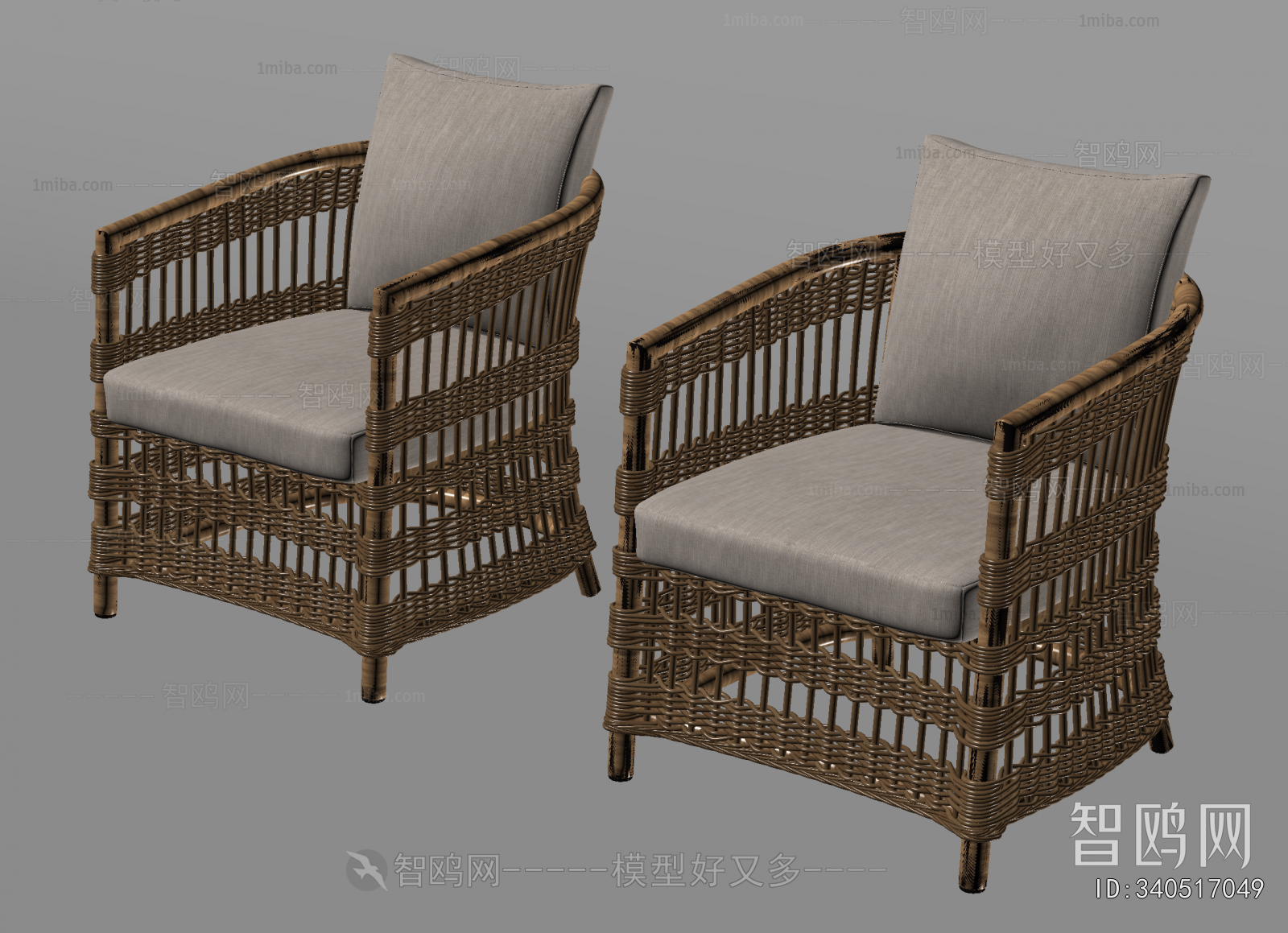 Wabi-sabi Style Outdoor Chair