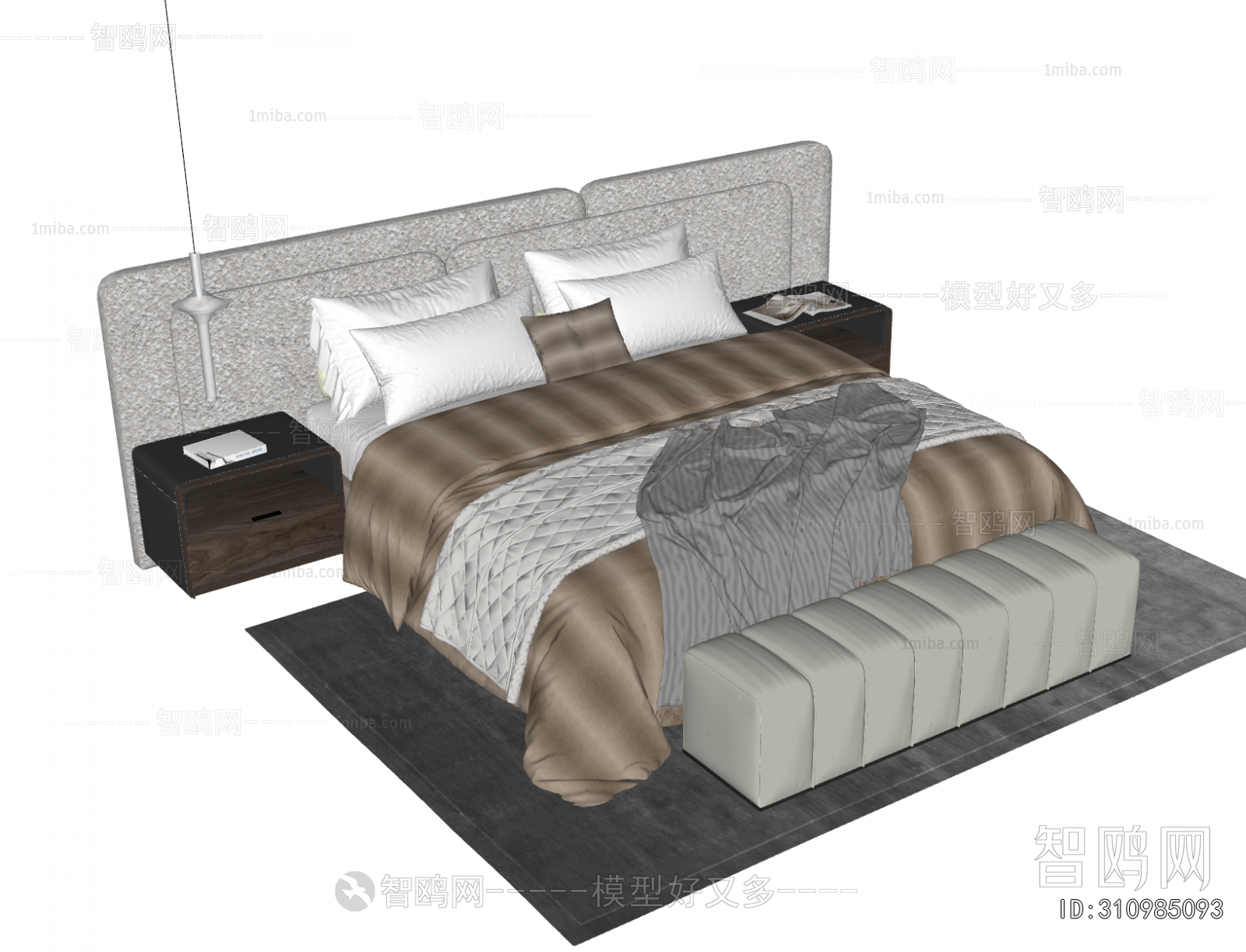 Modern Double Bed