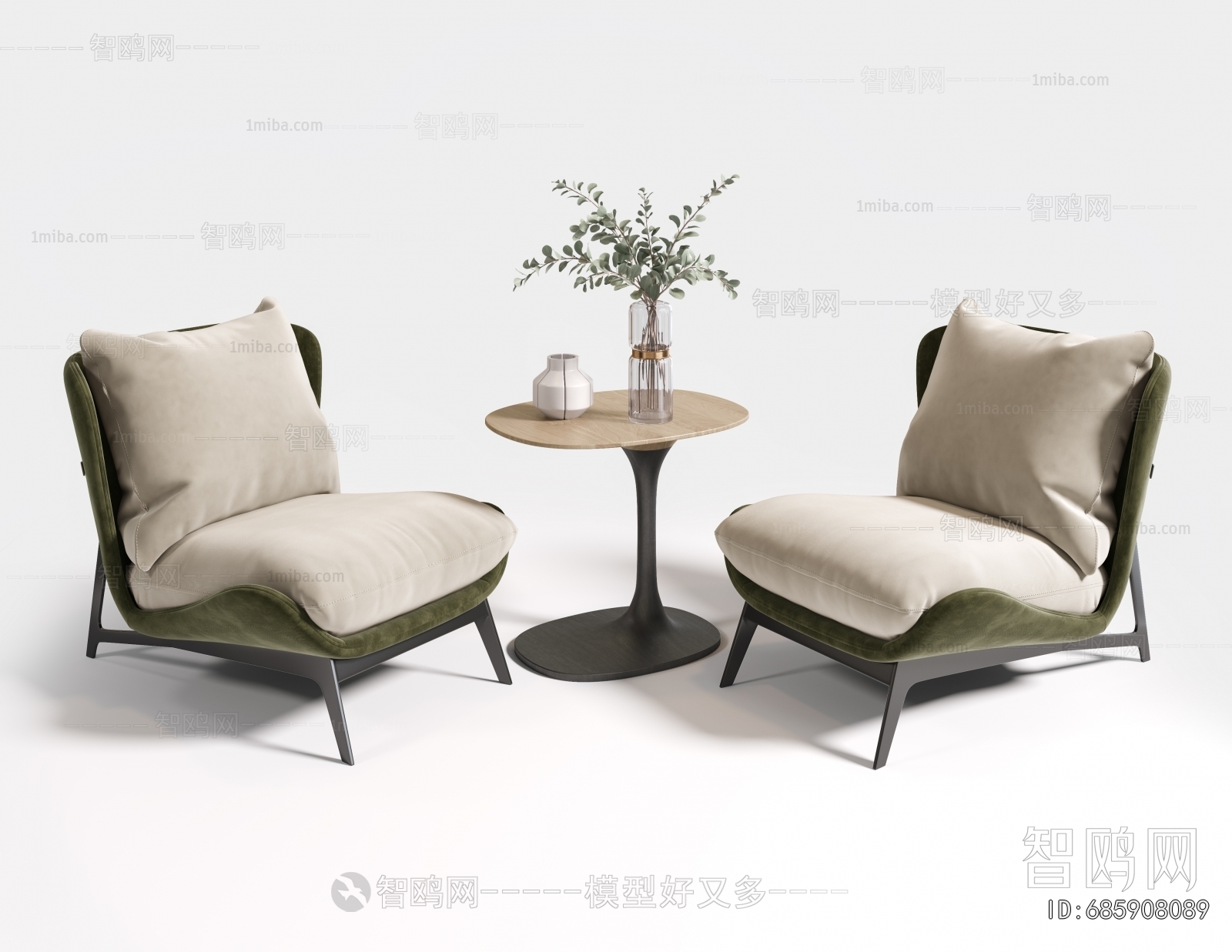 Modern Leisure Table And Chair