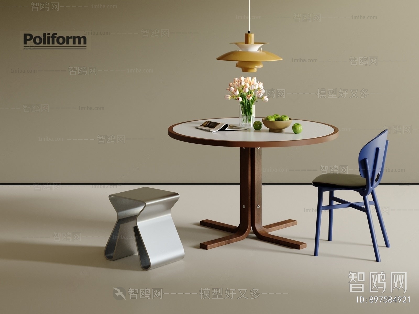 Modern Leisure Table And Chair