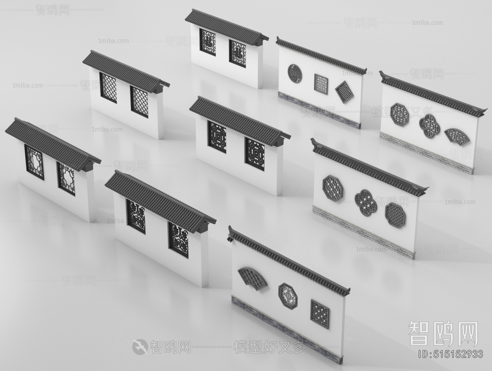 Chinese Style Landscape Wall