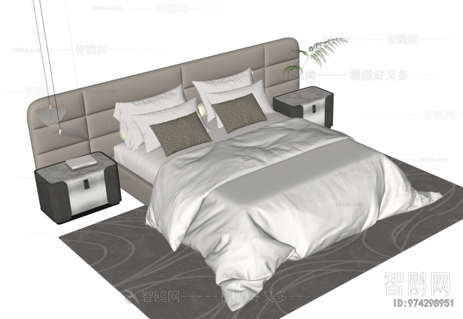 Modern Double Bed