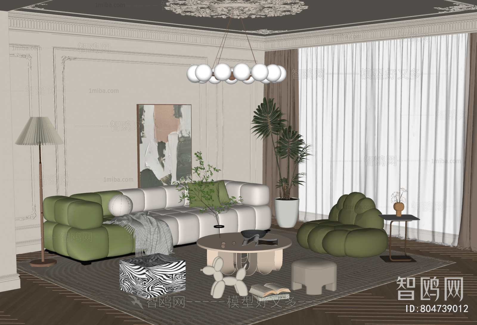 French Style A Living Room