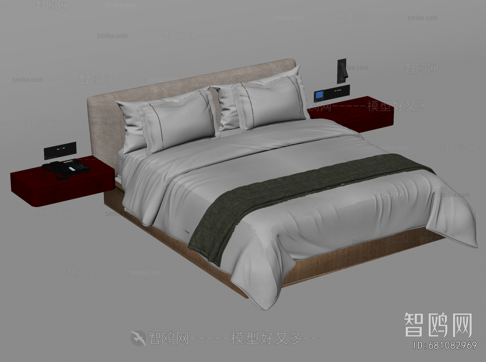 Modern Double Bed