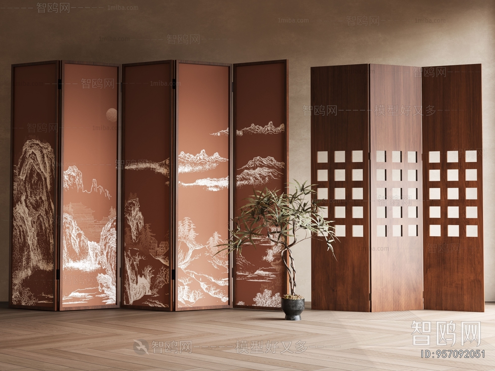 New Chinese Style Partition