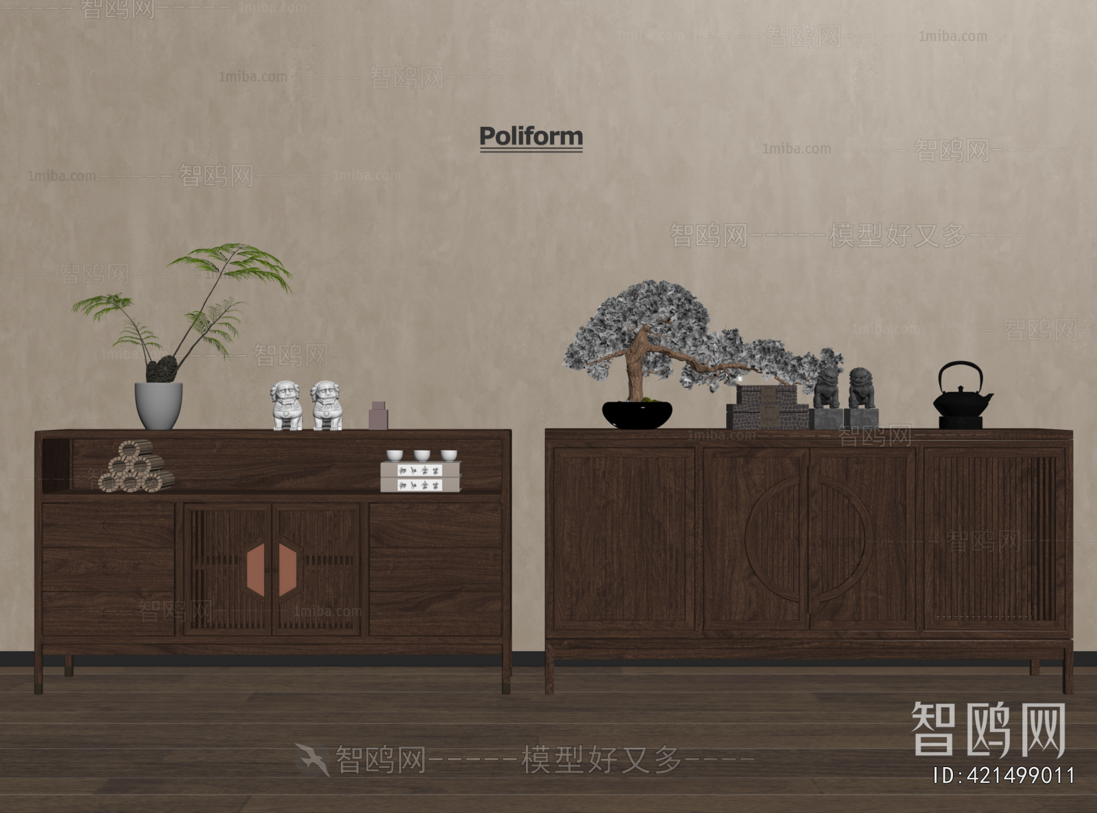 New Chinese Style Sideboard