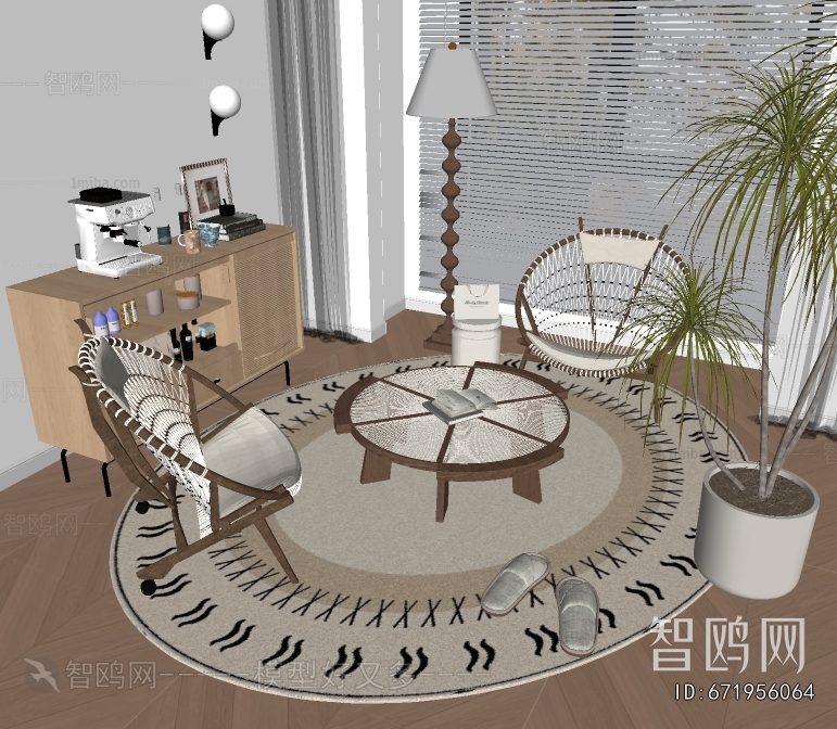 Modern Leisure Table And Chair