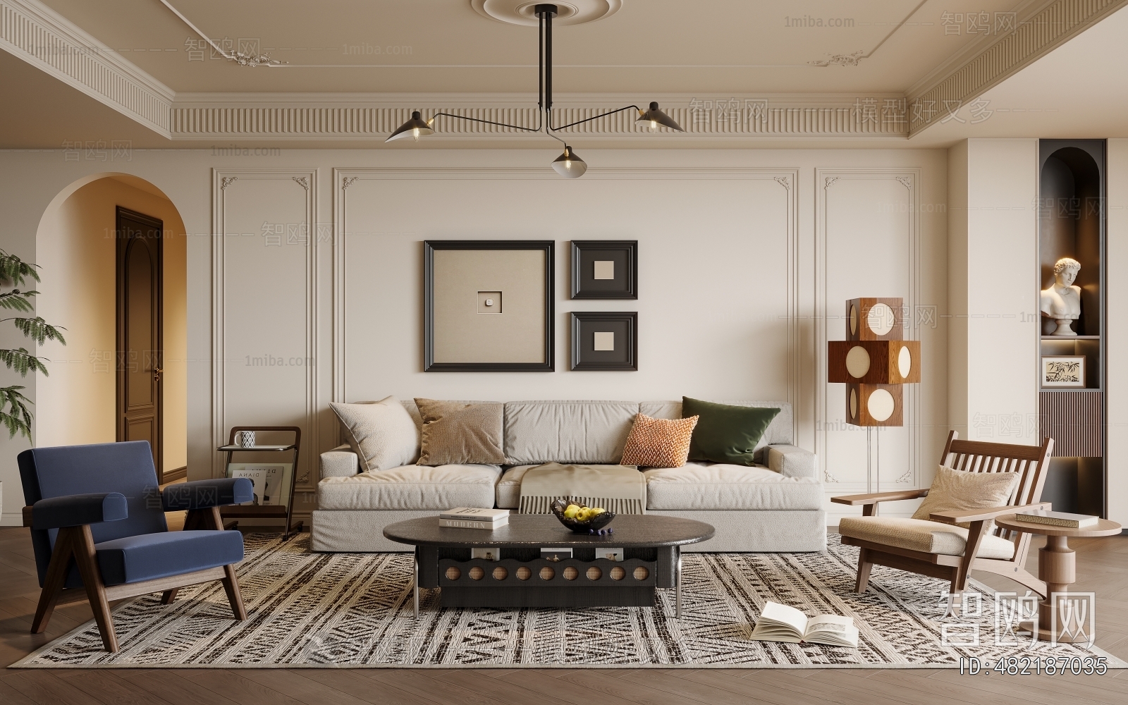 French Style A Living Room