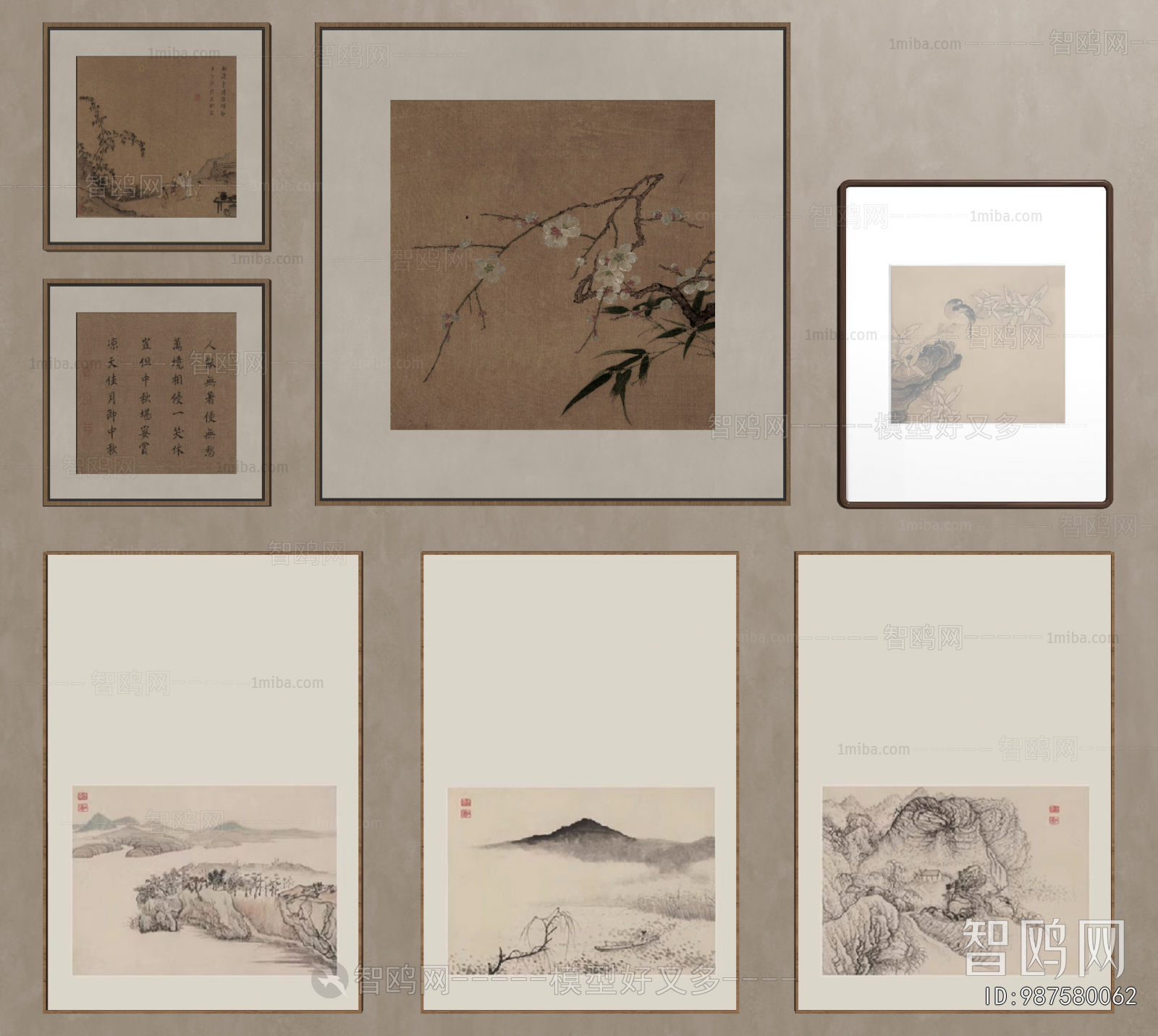 New Chinese Style Painting