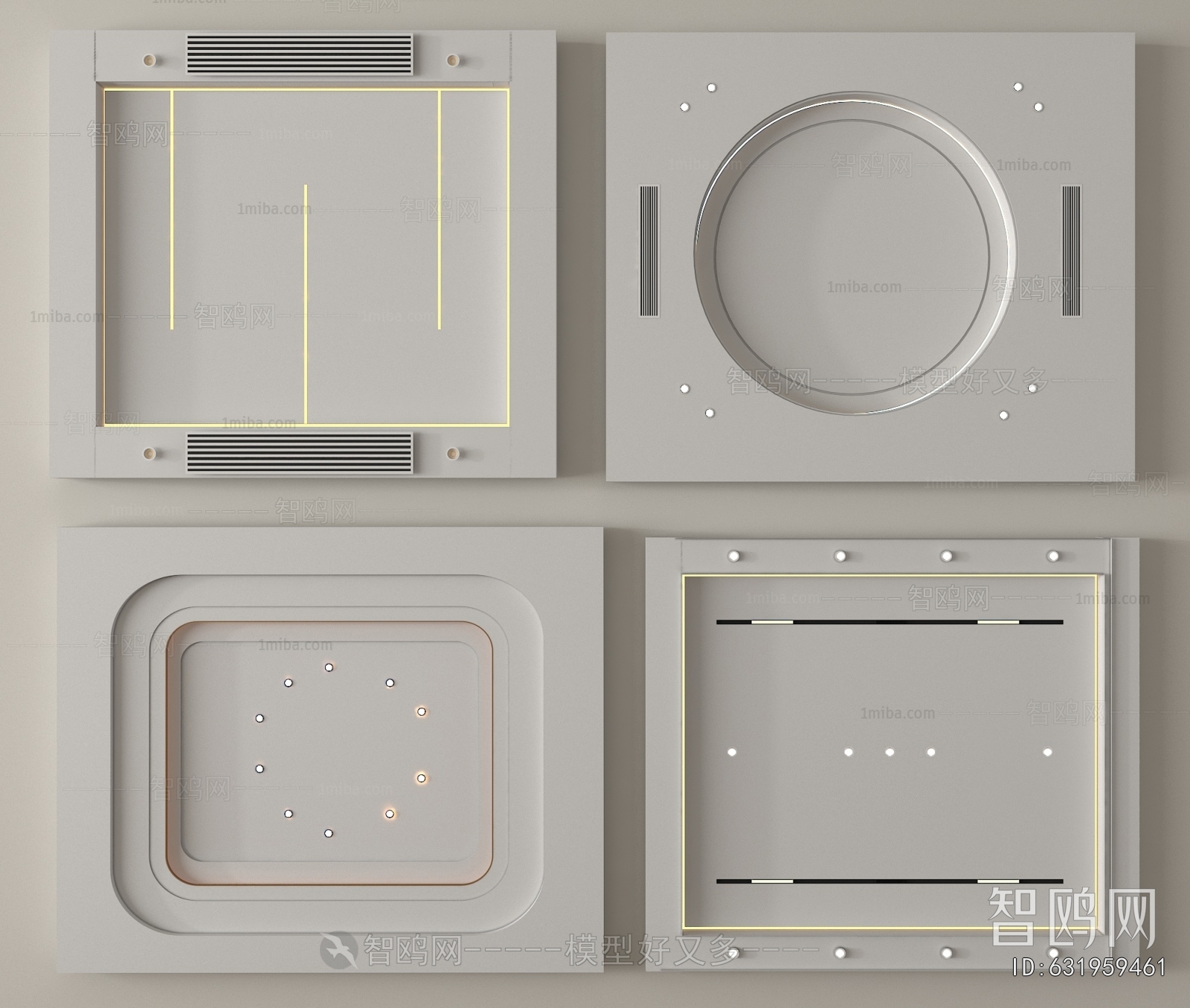 Modern Suspended Ceiling