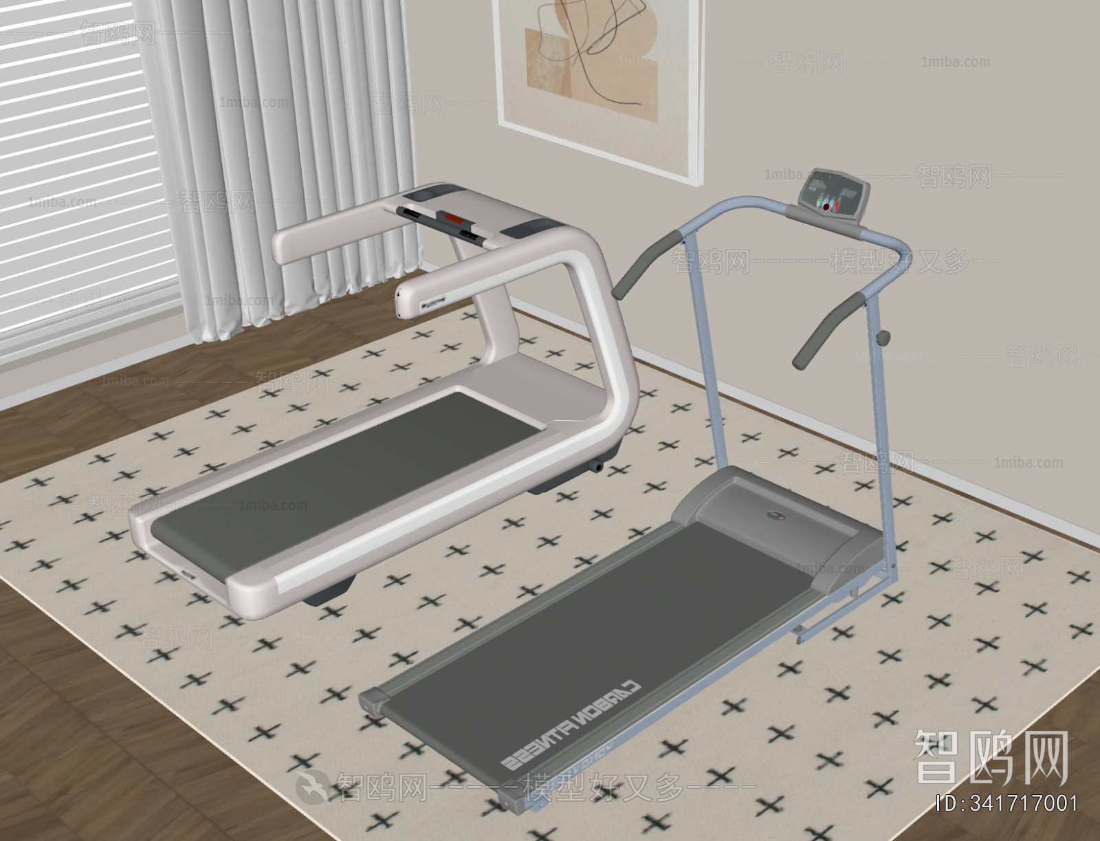 Modern Fitness Equipment