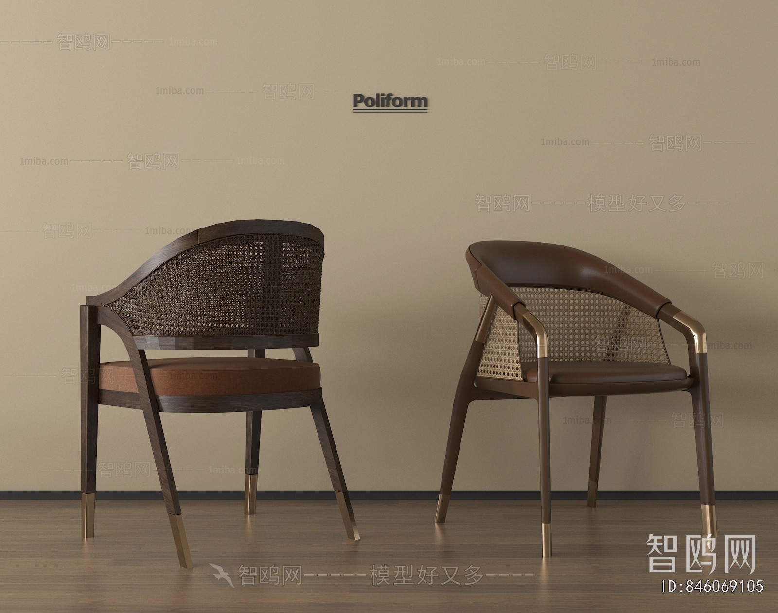 Wabi-sabi Style Dining Chair