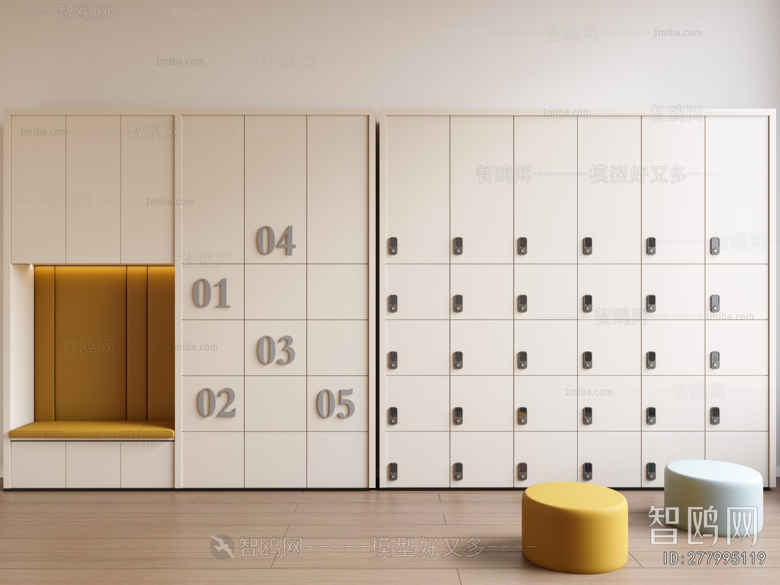 Modern Public Cabinet/lock Cabinet