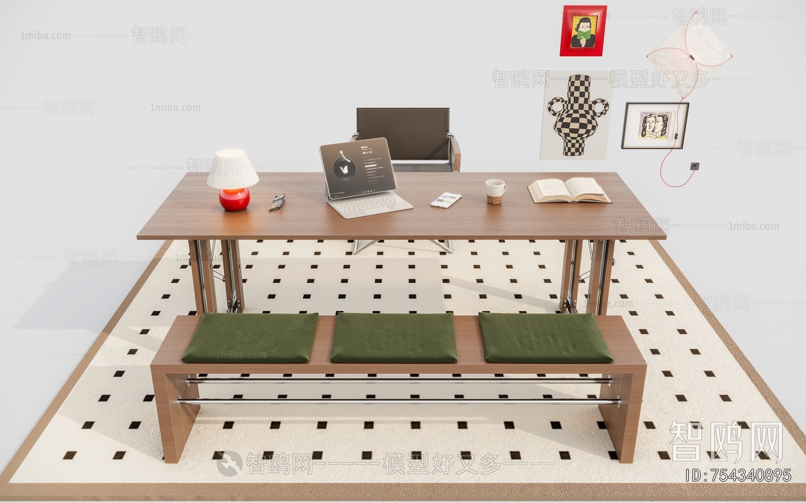 Modern Computer Desk And Chair