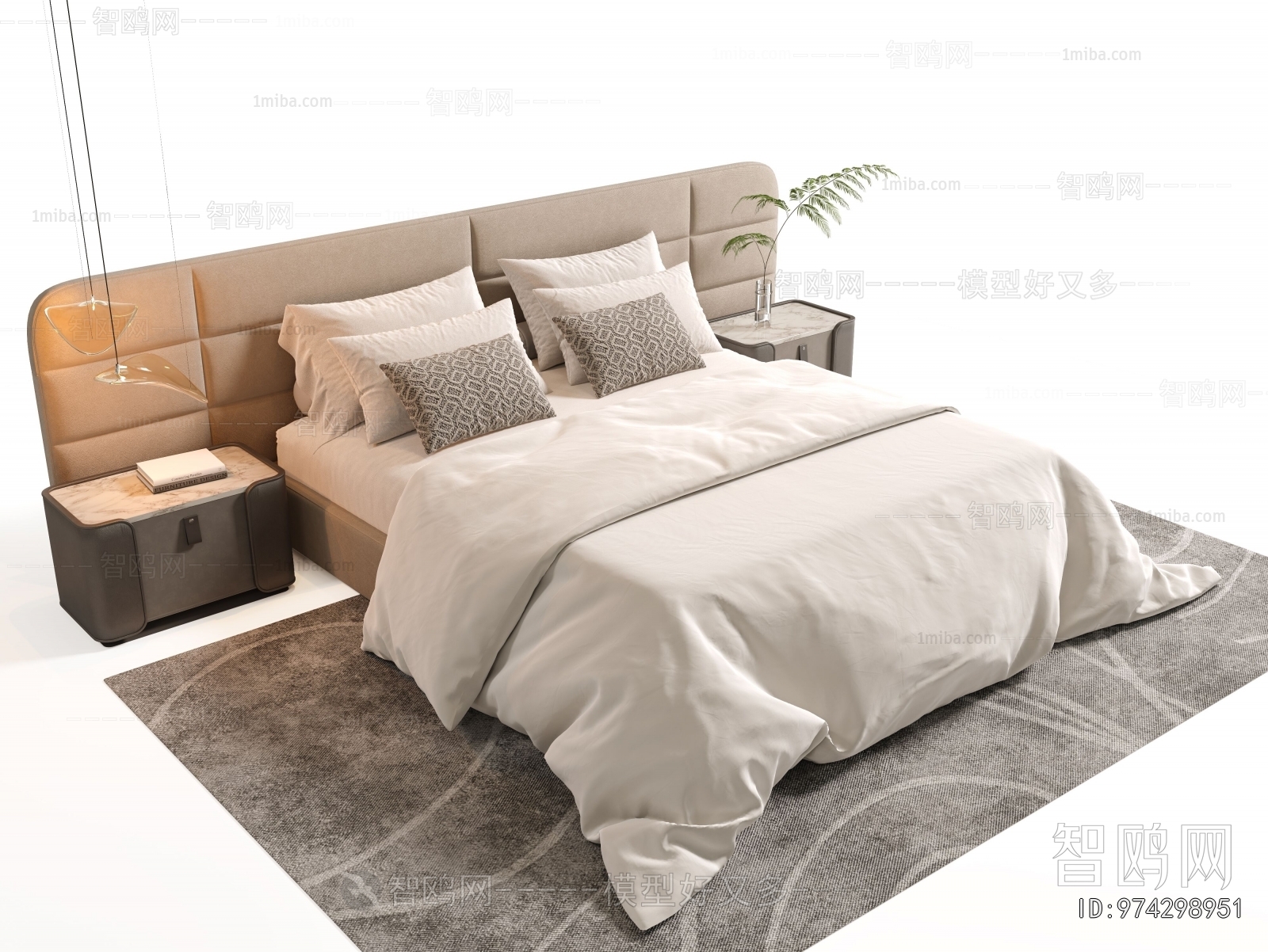 Modern Double Bed