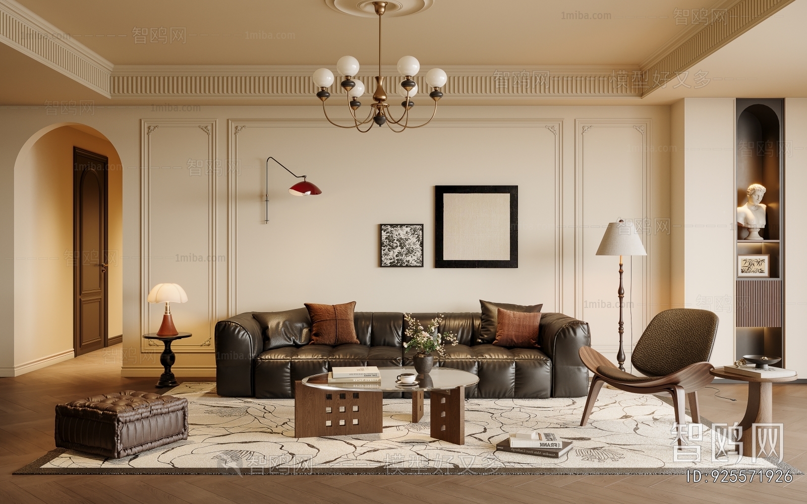 French Style A Living Room