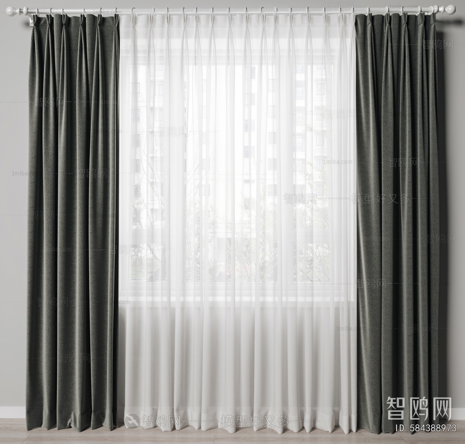 Modern The Curtain