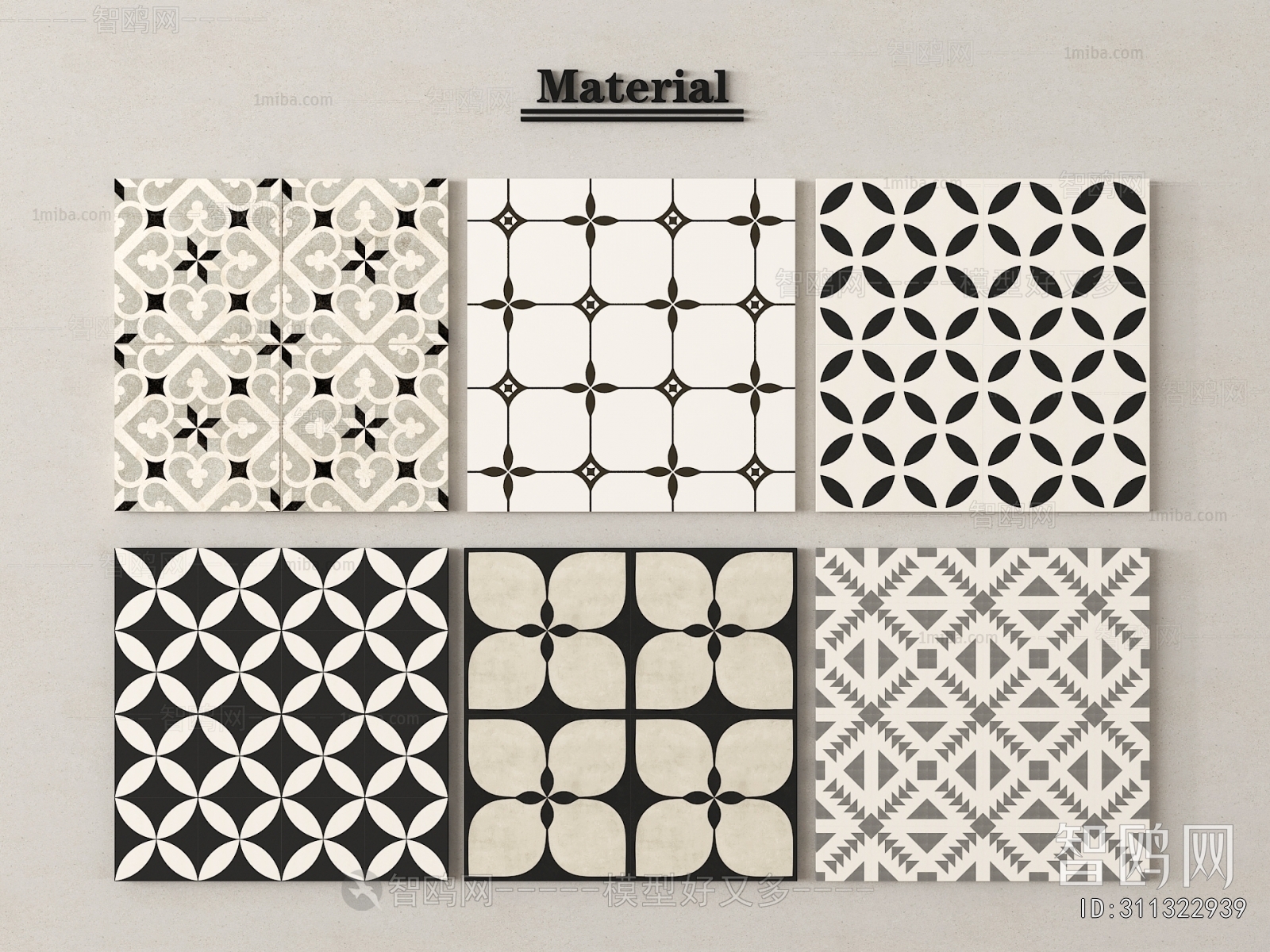 French Style Wall/floor/ceiling