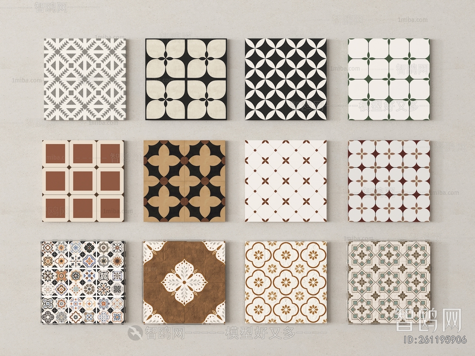 French Style Wall/floor/ceiling