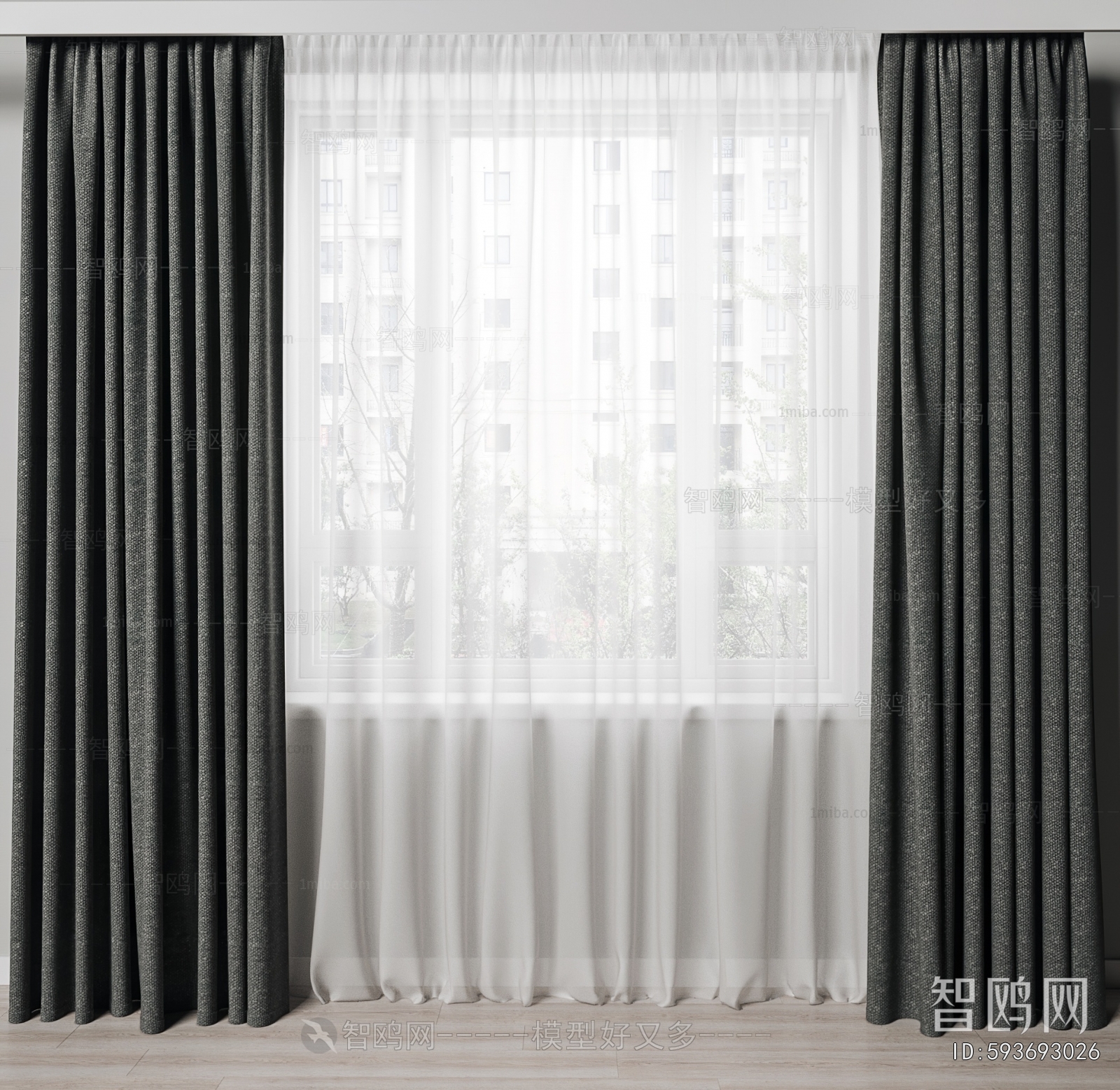 Modern The Curtain