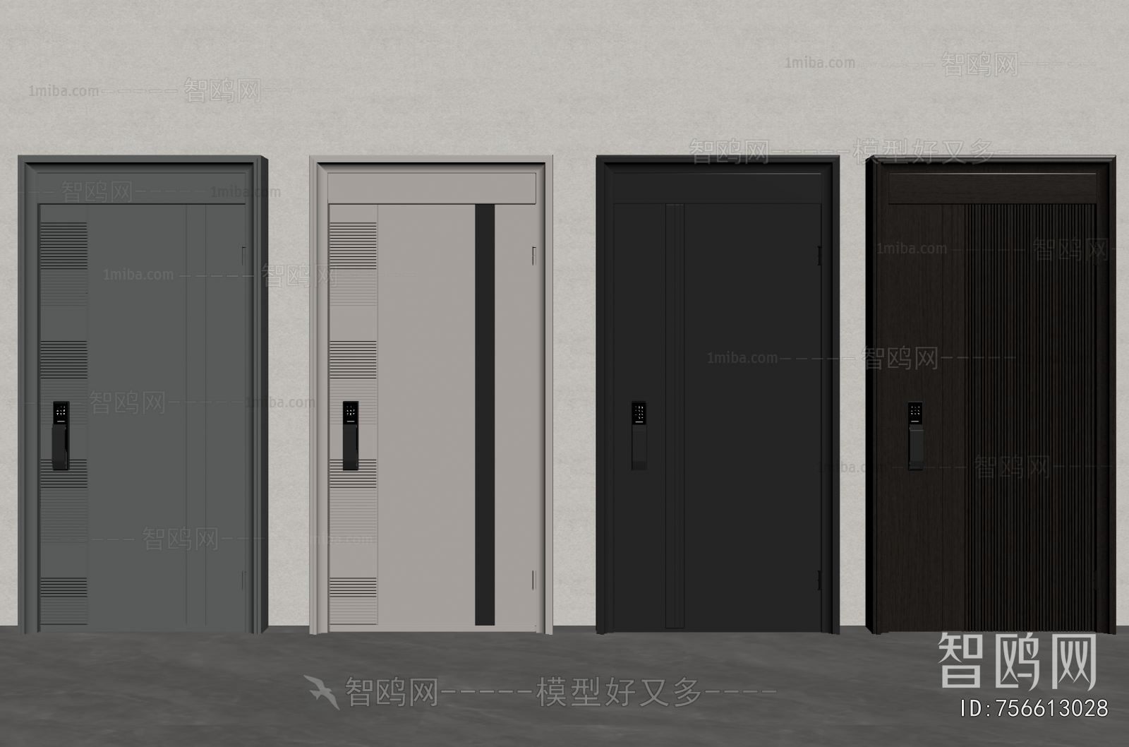 Modern Entrance Door