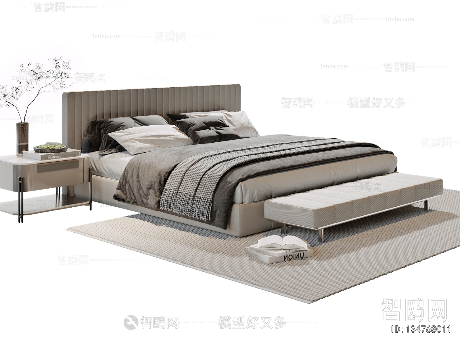 Modern Double Bed