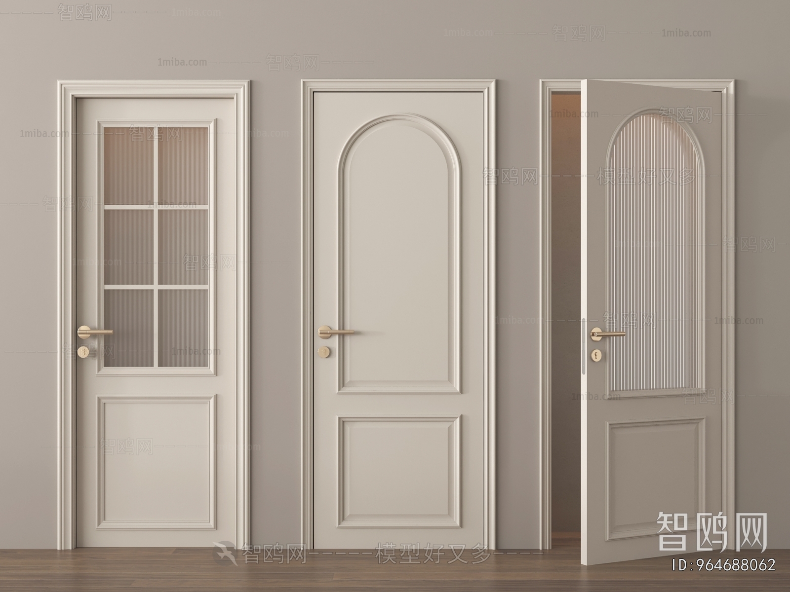 French Style Single Door