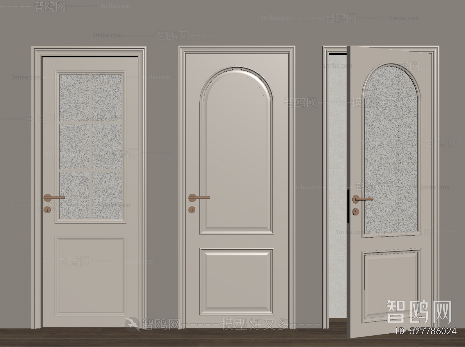 French Style Single Door