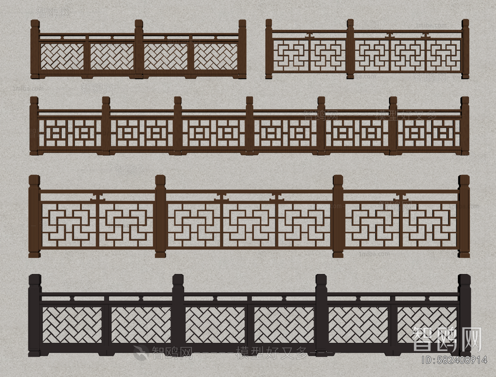 New Chinese Style Guardrail