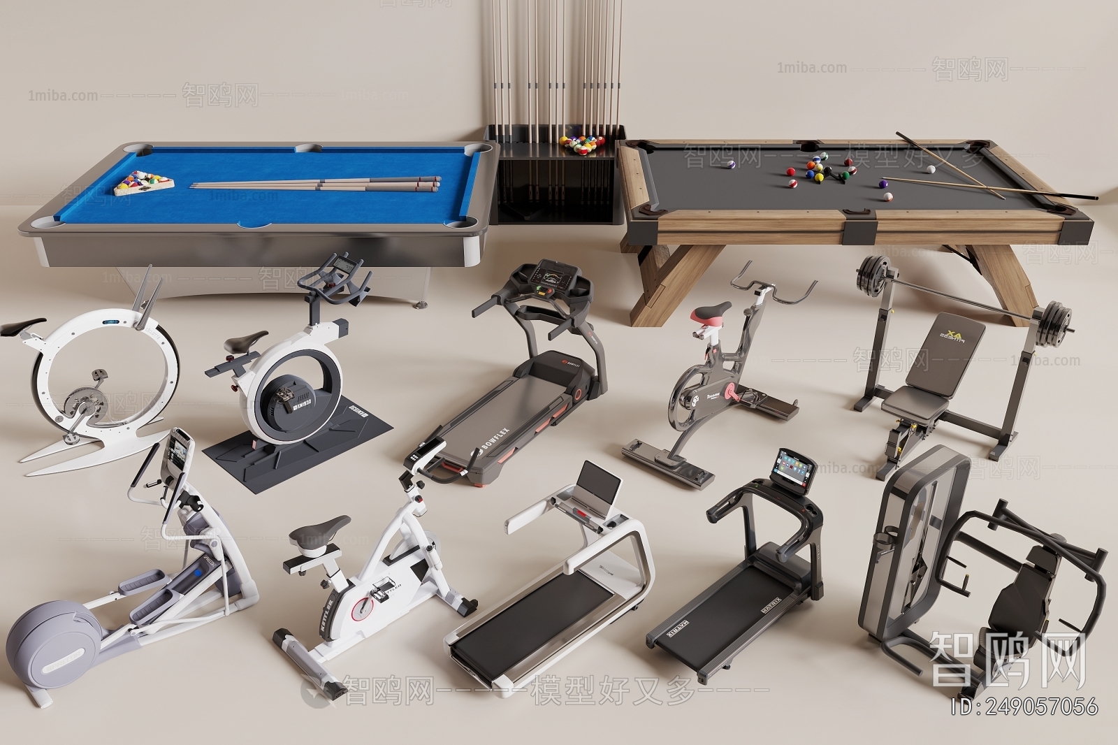 Modern Fitness Equipment