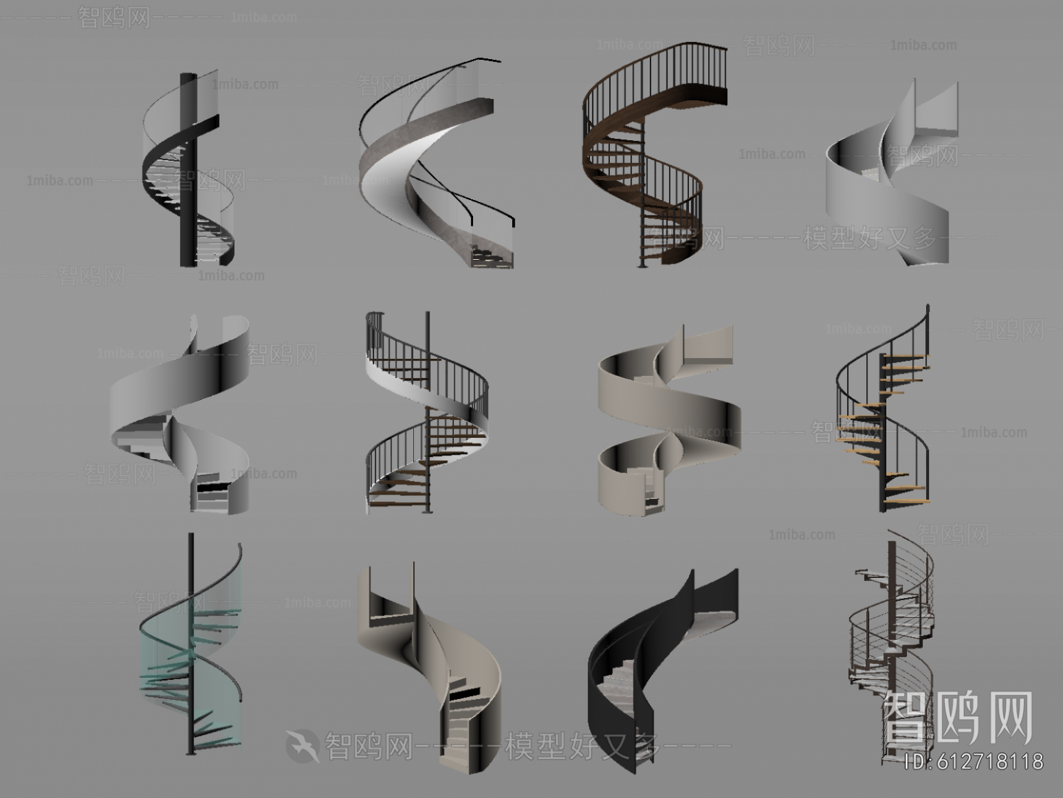 Modern Rotating Staircase