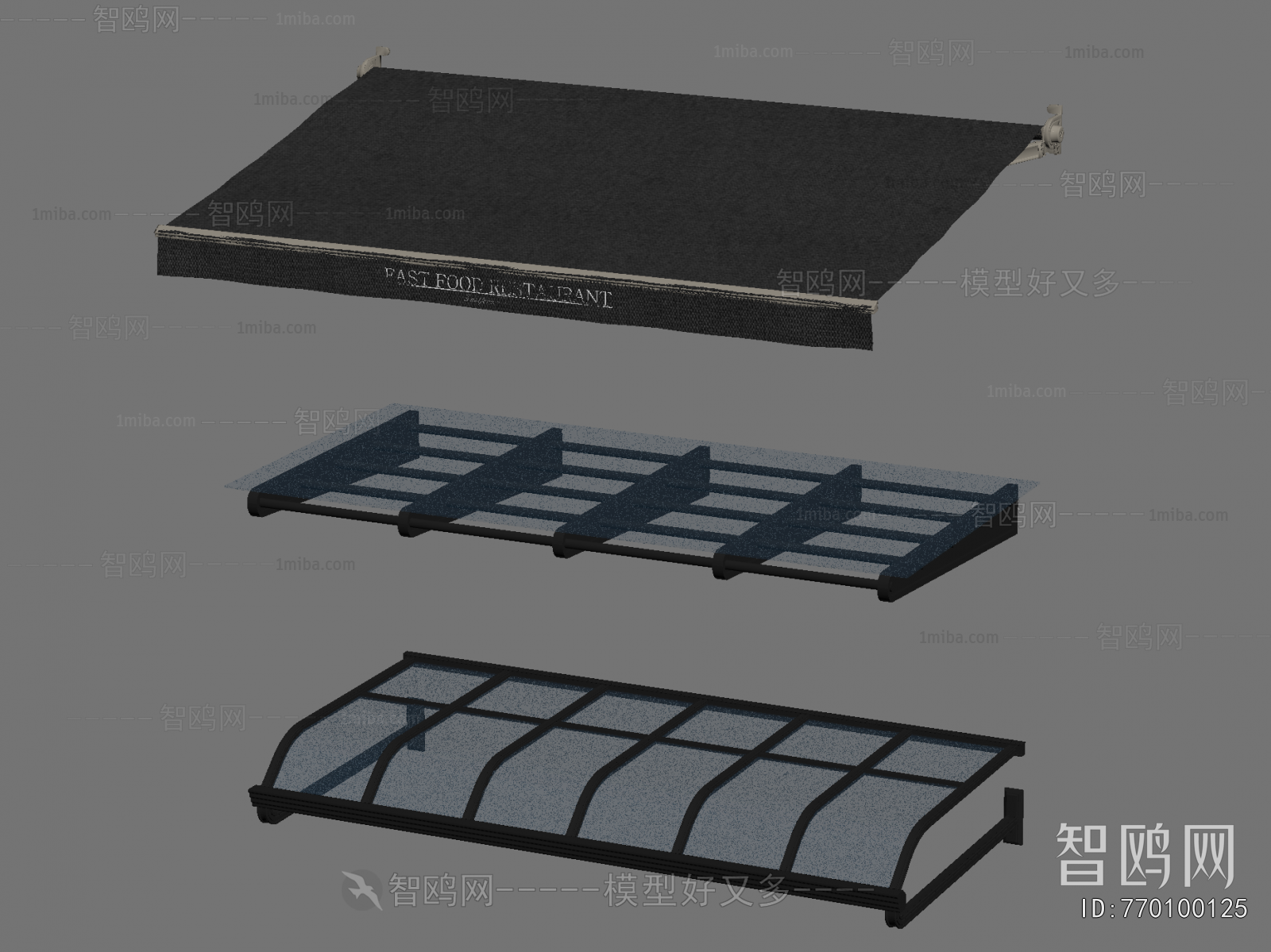 Modern Sunshade/Canopy/Tensioning Film