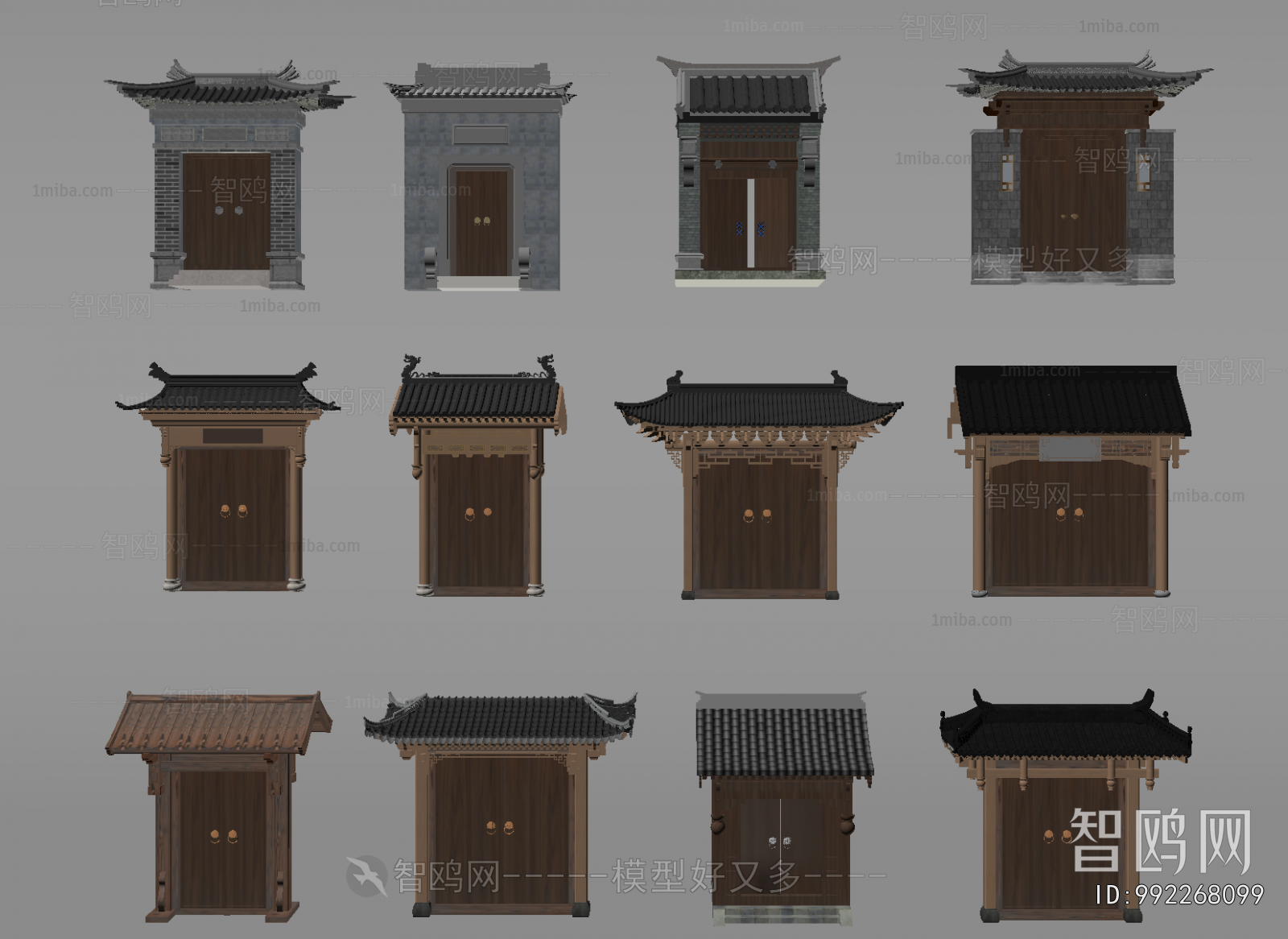 Chinese Style Facade Element