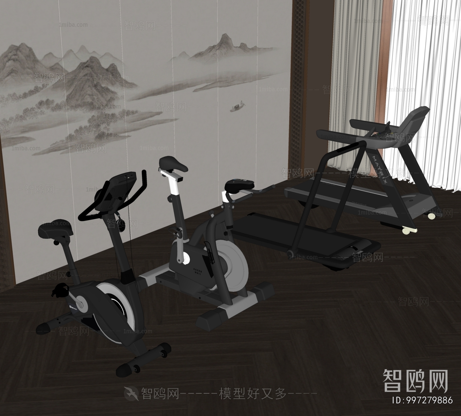 Modern Fitness Equipment