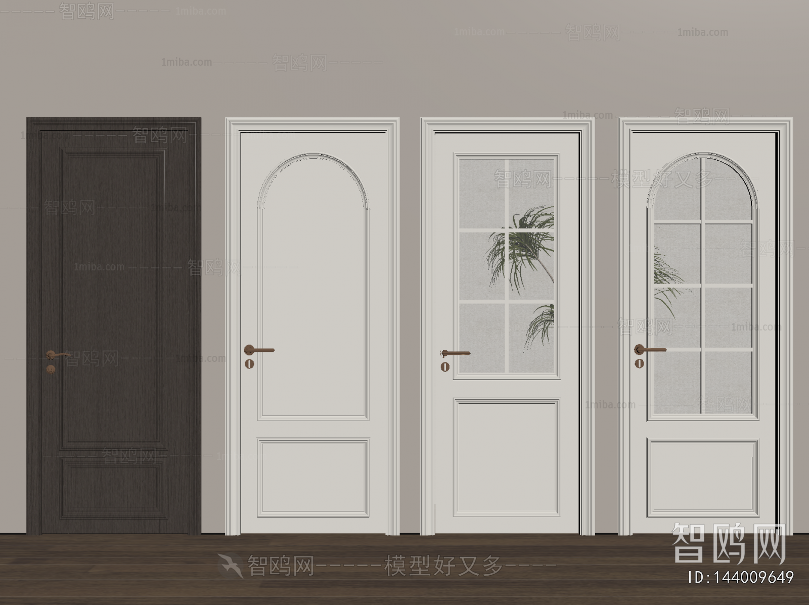 French Style Single Door