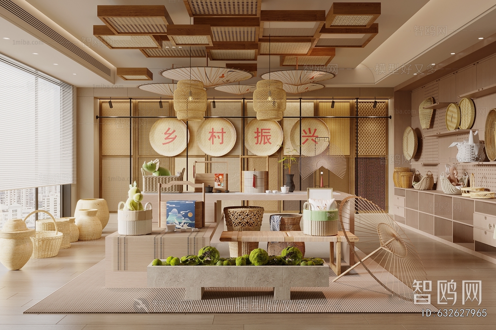 New Chinese Style Exhibition Hall