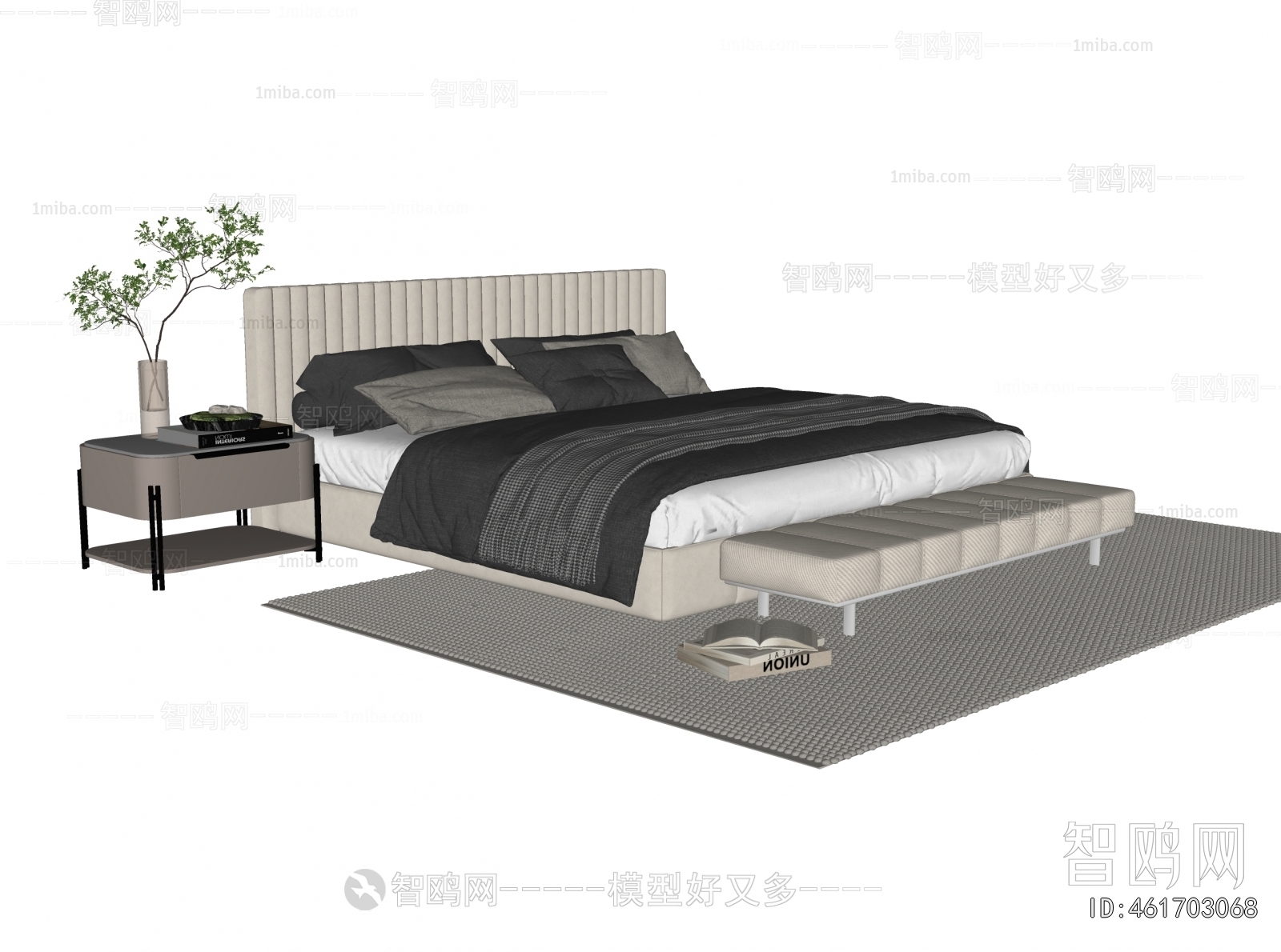 Modern Double Bed