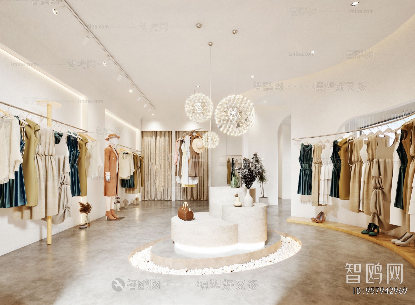 Modern Clothing Store