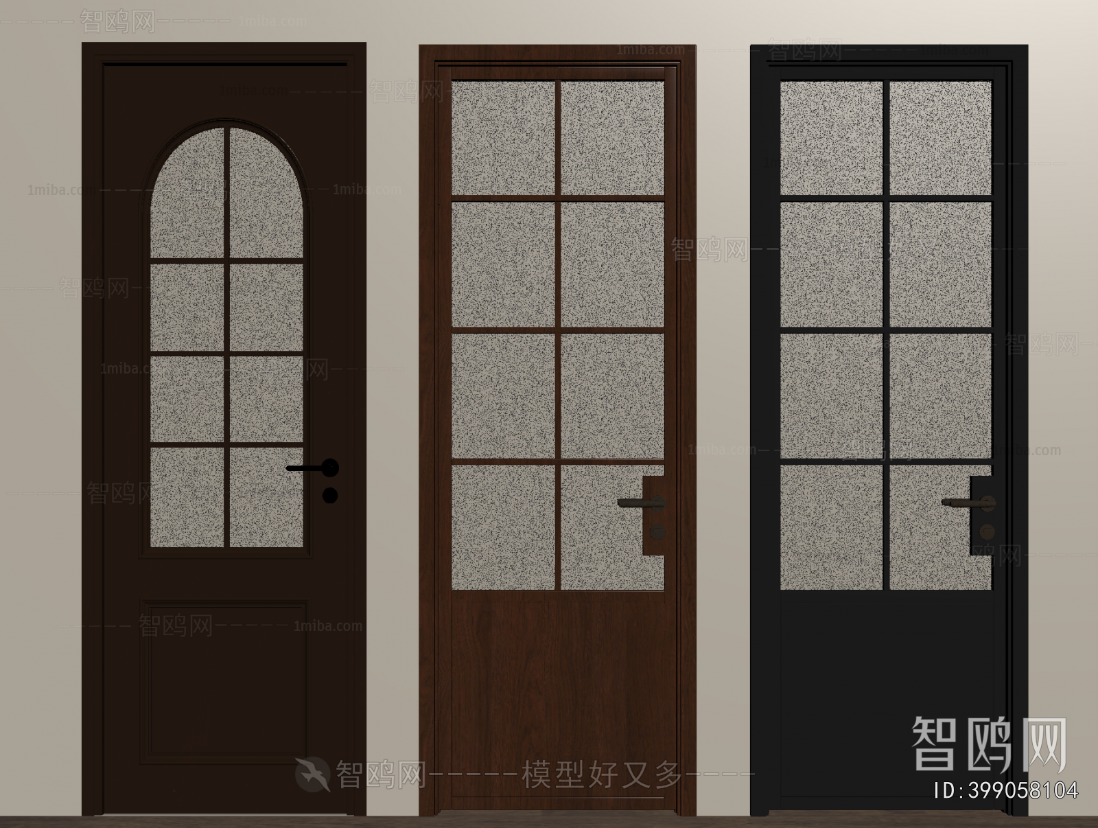 French Style Single Door