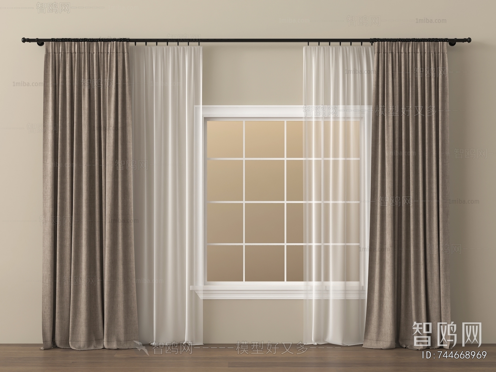 Modern The Curtain