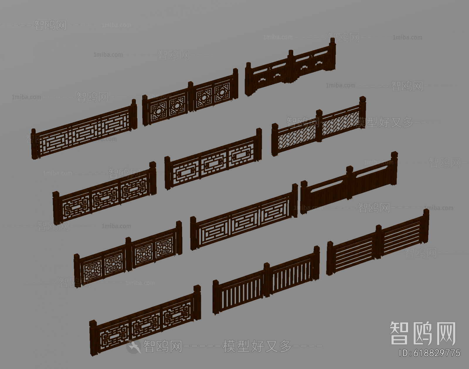 New Chinese Style Guardrail
