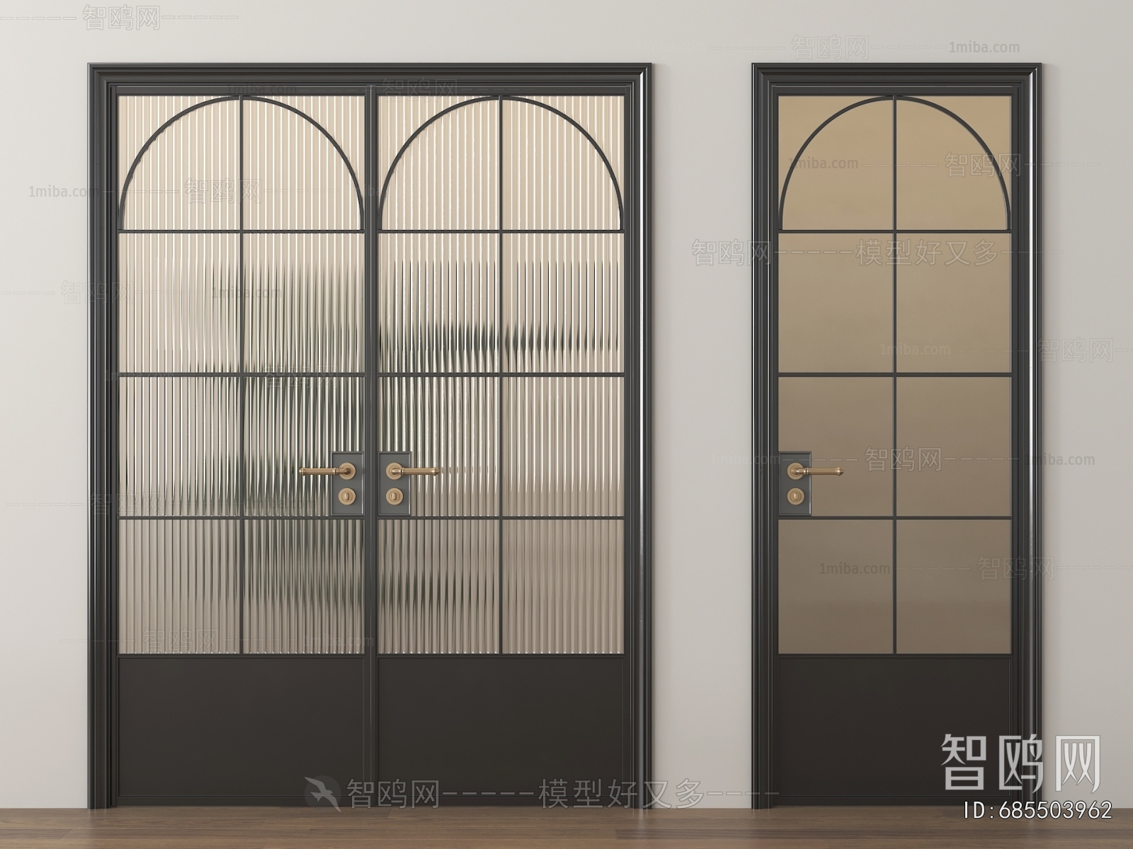 French Style Double Door