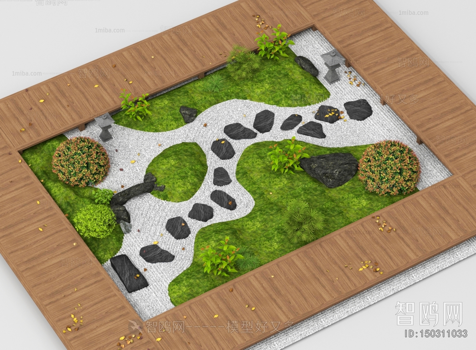 Japanese Style Courtyard/landscape