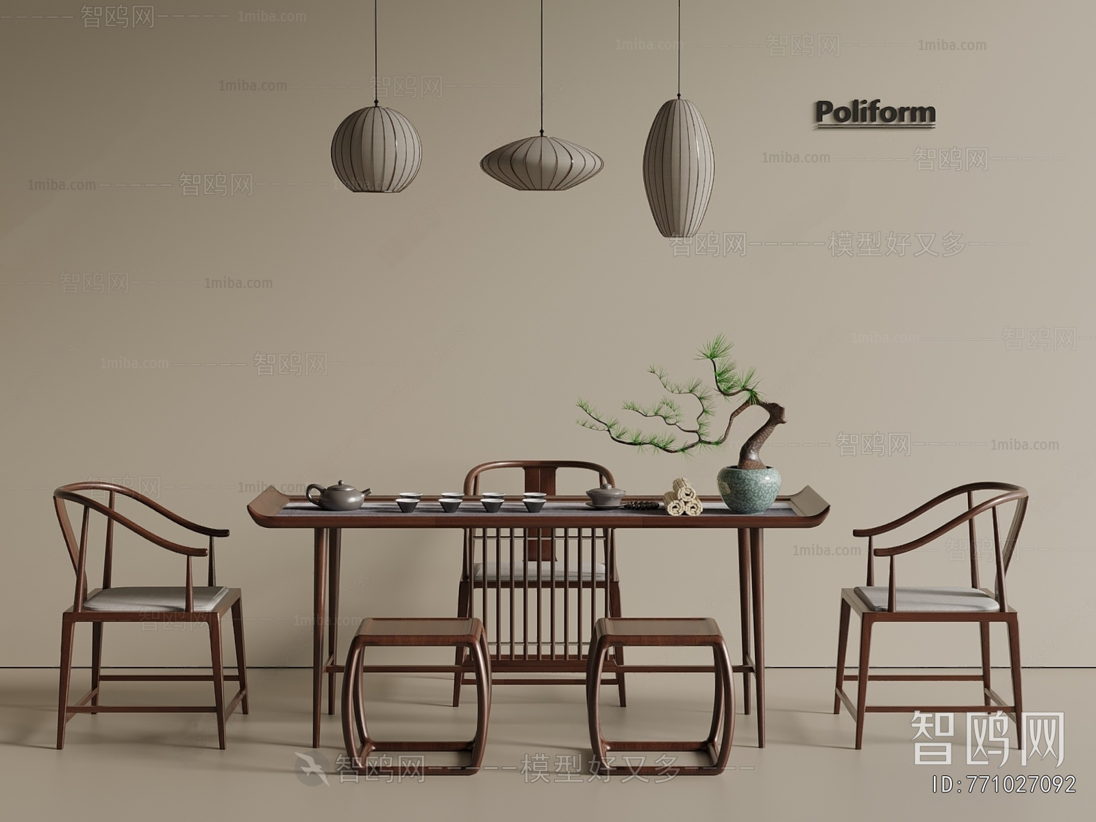 New Chinese Style Tea Tables And Chairs