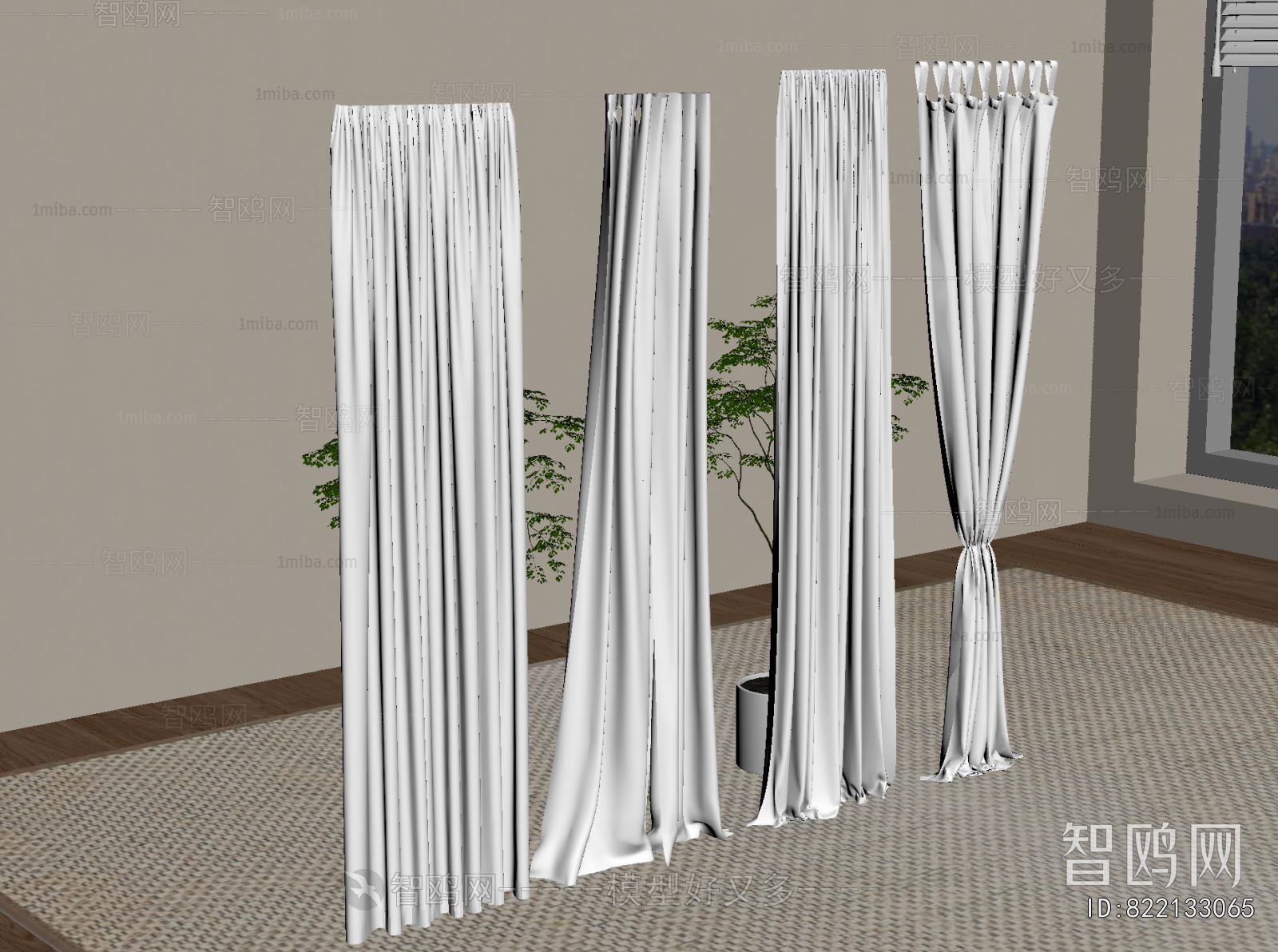 Modern The Curtain