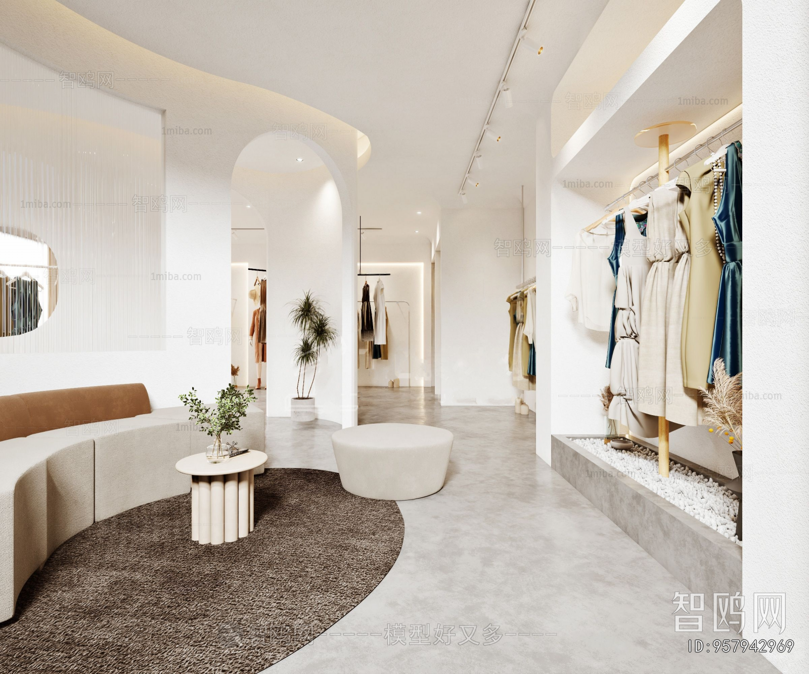 Modern Clothing Store