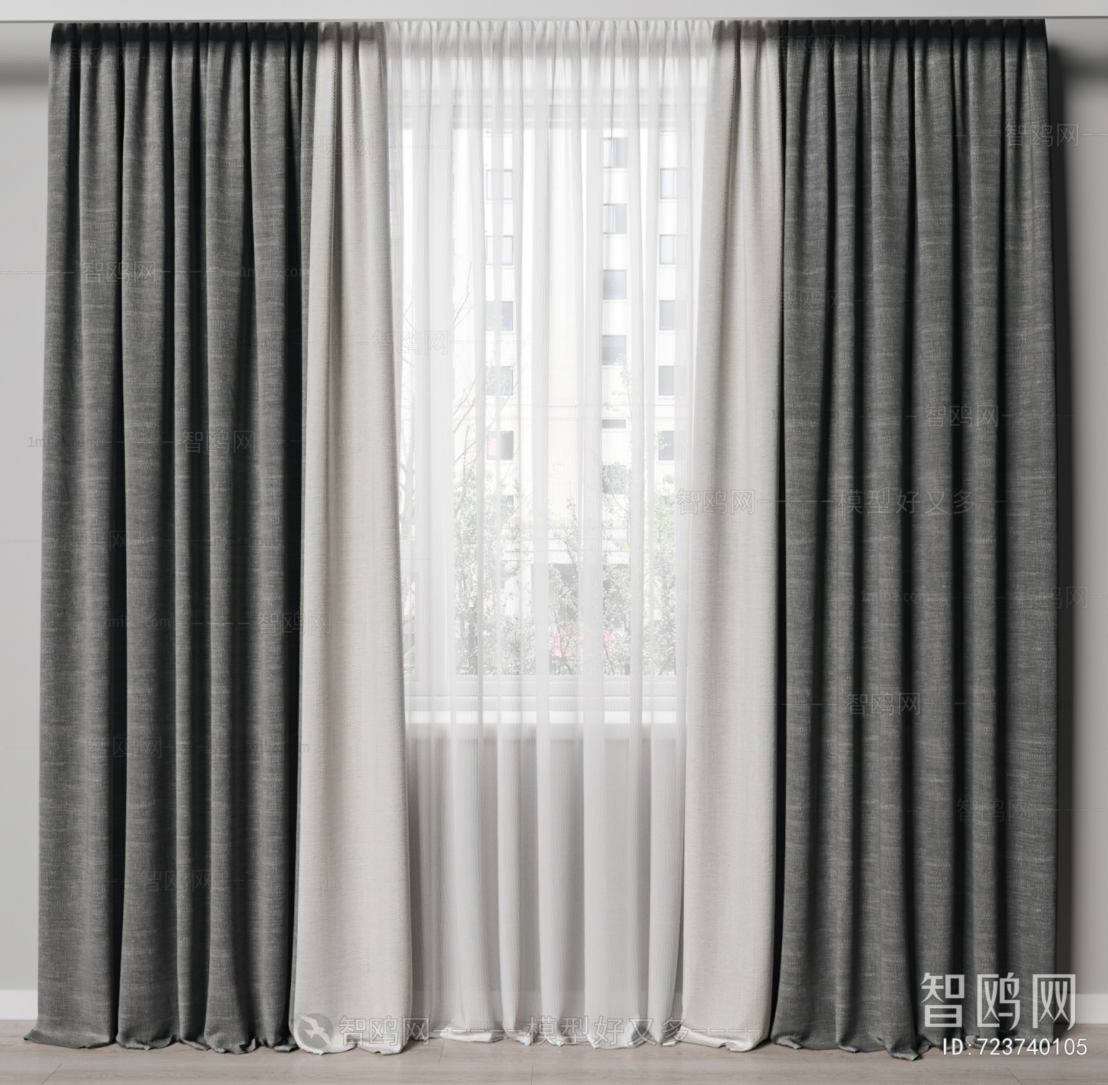 Modern The Curtain
