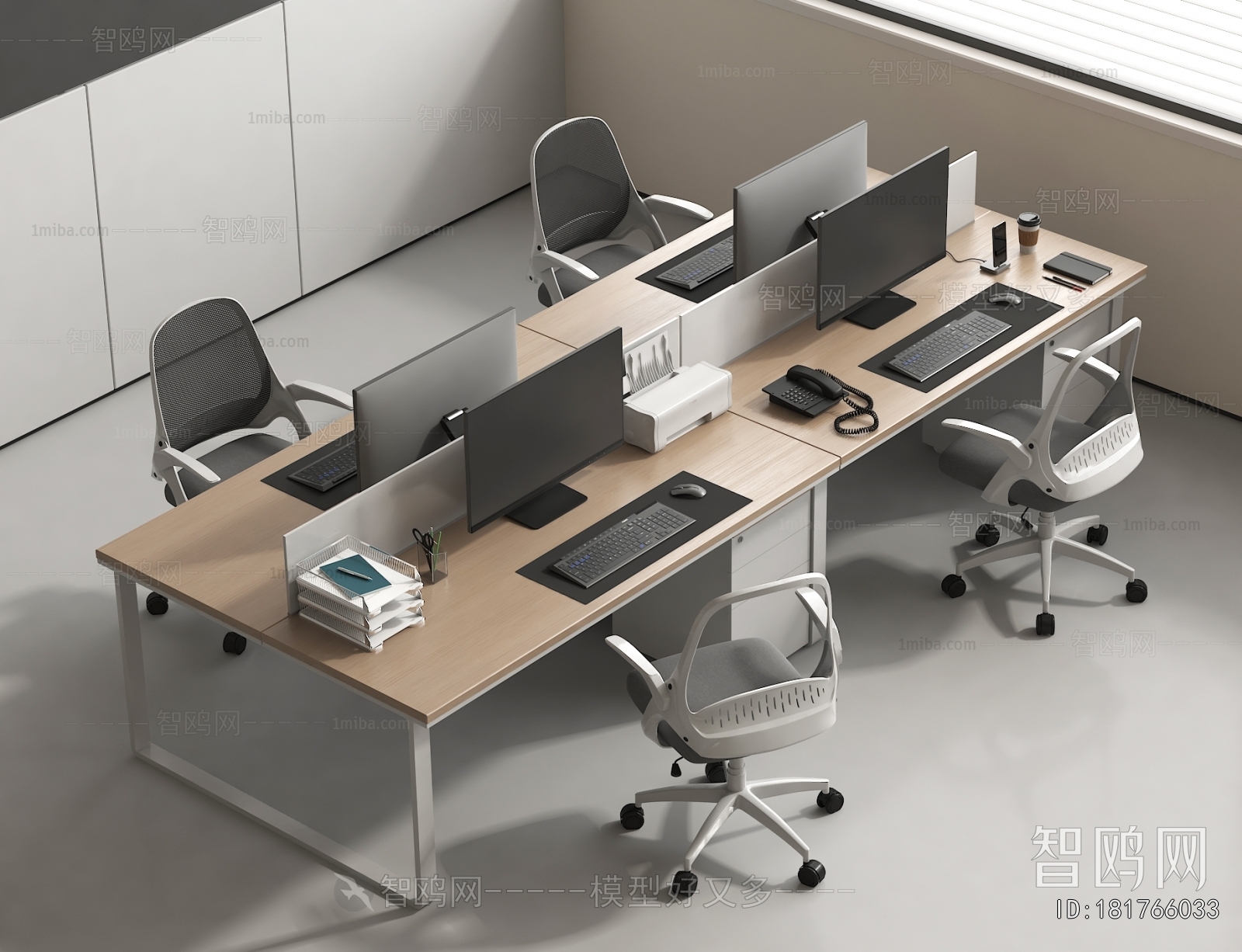 Modern Office Desk And Chair